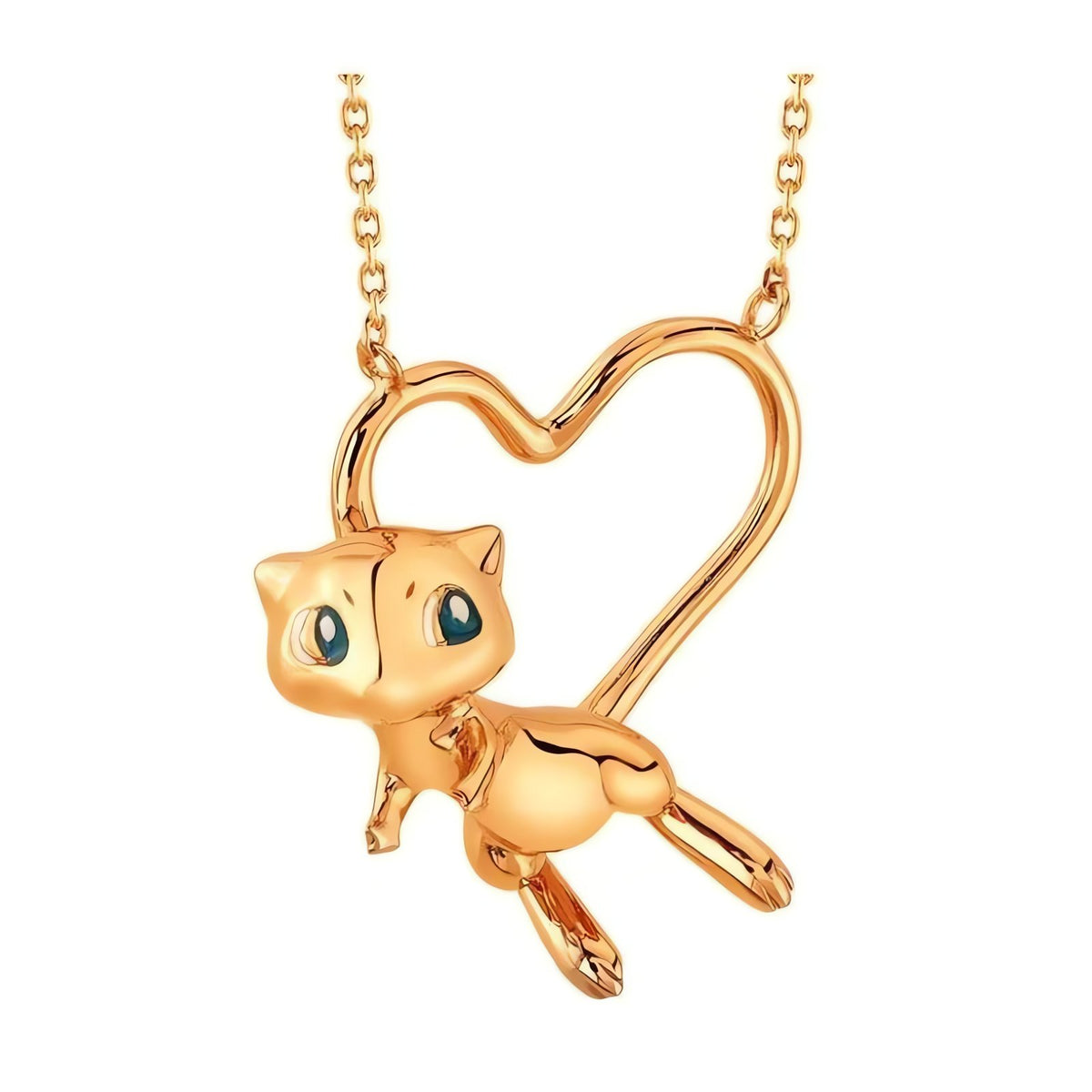 Mew necklace in gold or rose gold – Gold