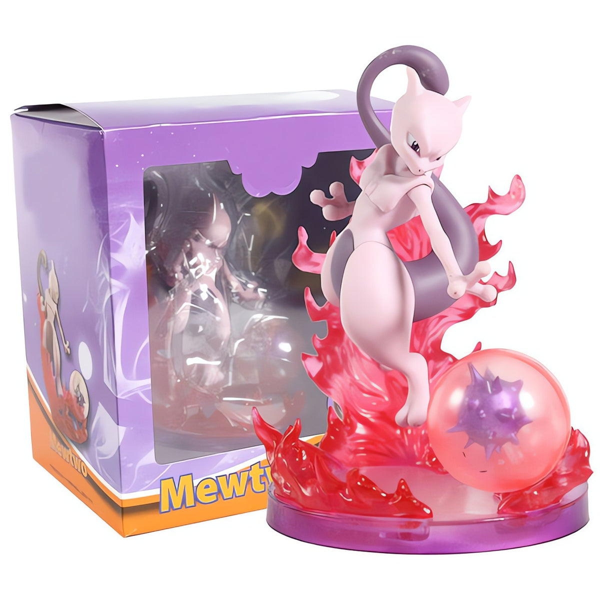 Mewtwo, Gengar and Charizard collectable figures – Mewtwo with Box