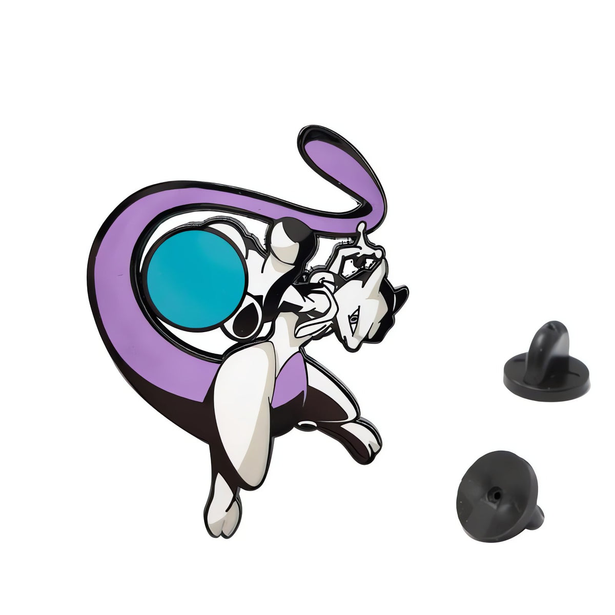 Mewtwo pin badge, 5cm – photo 3