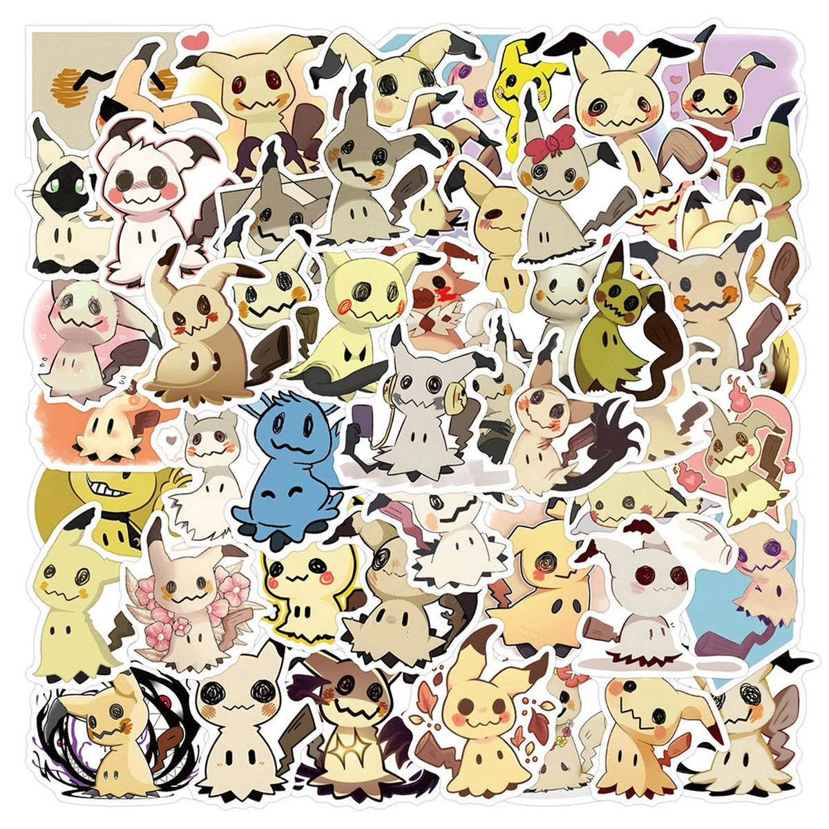 Mimikyu Pokémon stickers – 10 stickers
