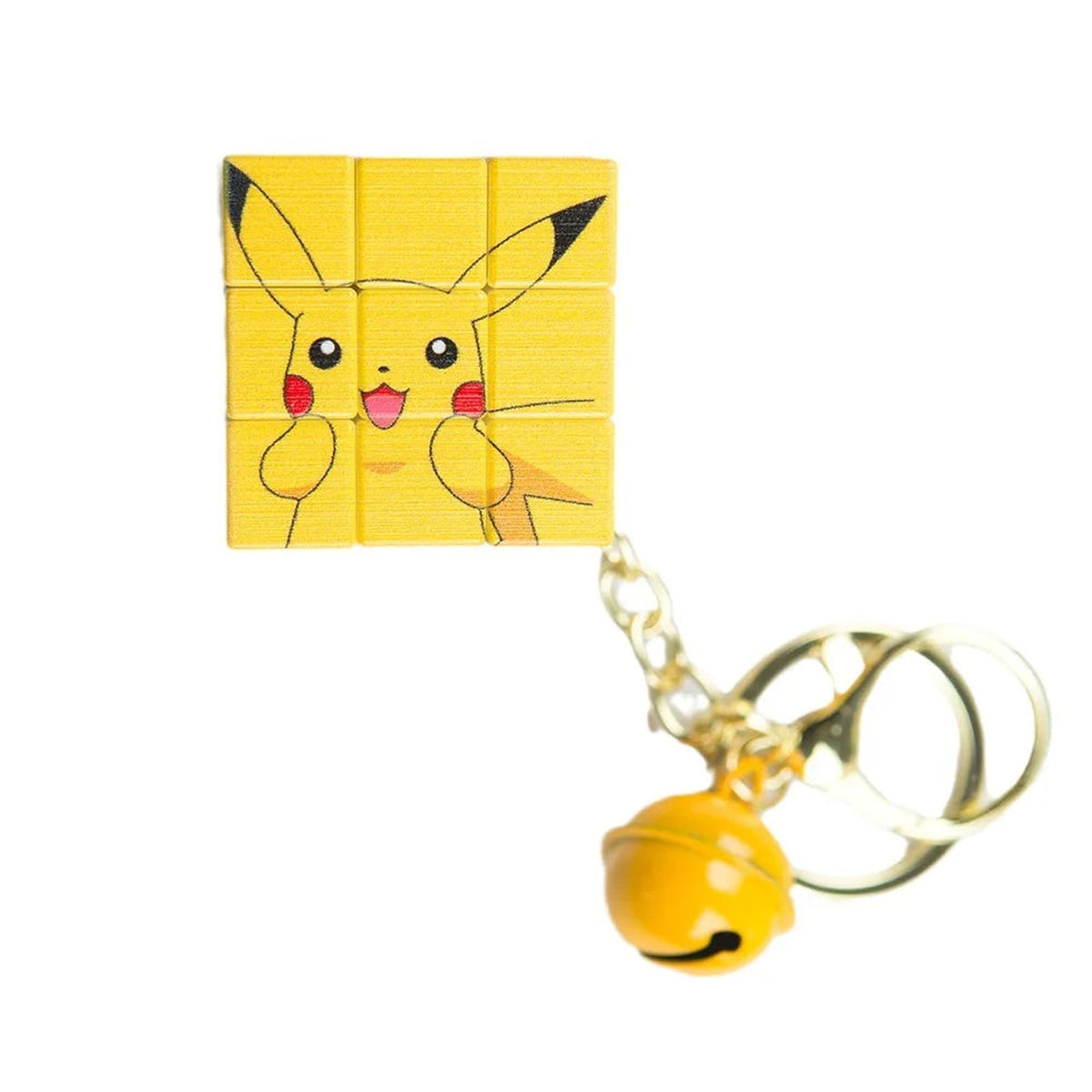 Mini Pikachu cube keyring
