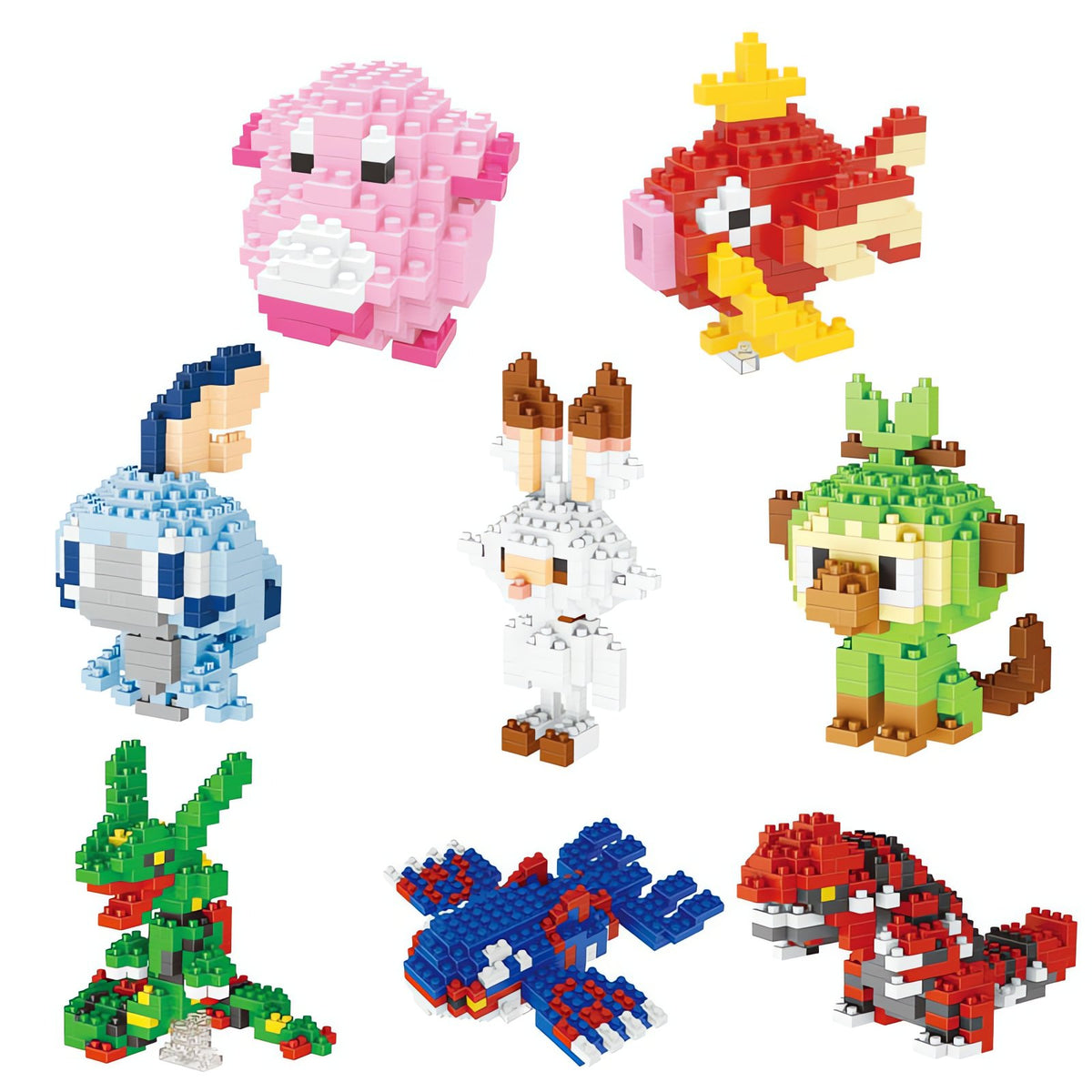Mini Pokémon building block figures