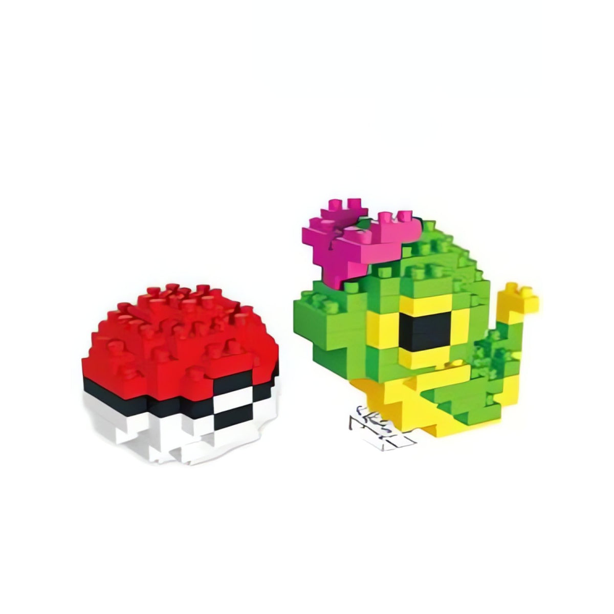 Mini Pokémon building block figures – Caterpie