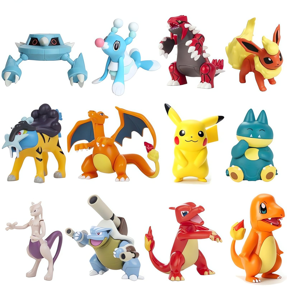 Mini Pokémon figures, 4cm