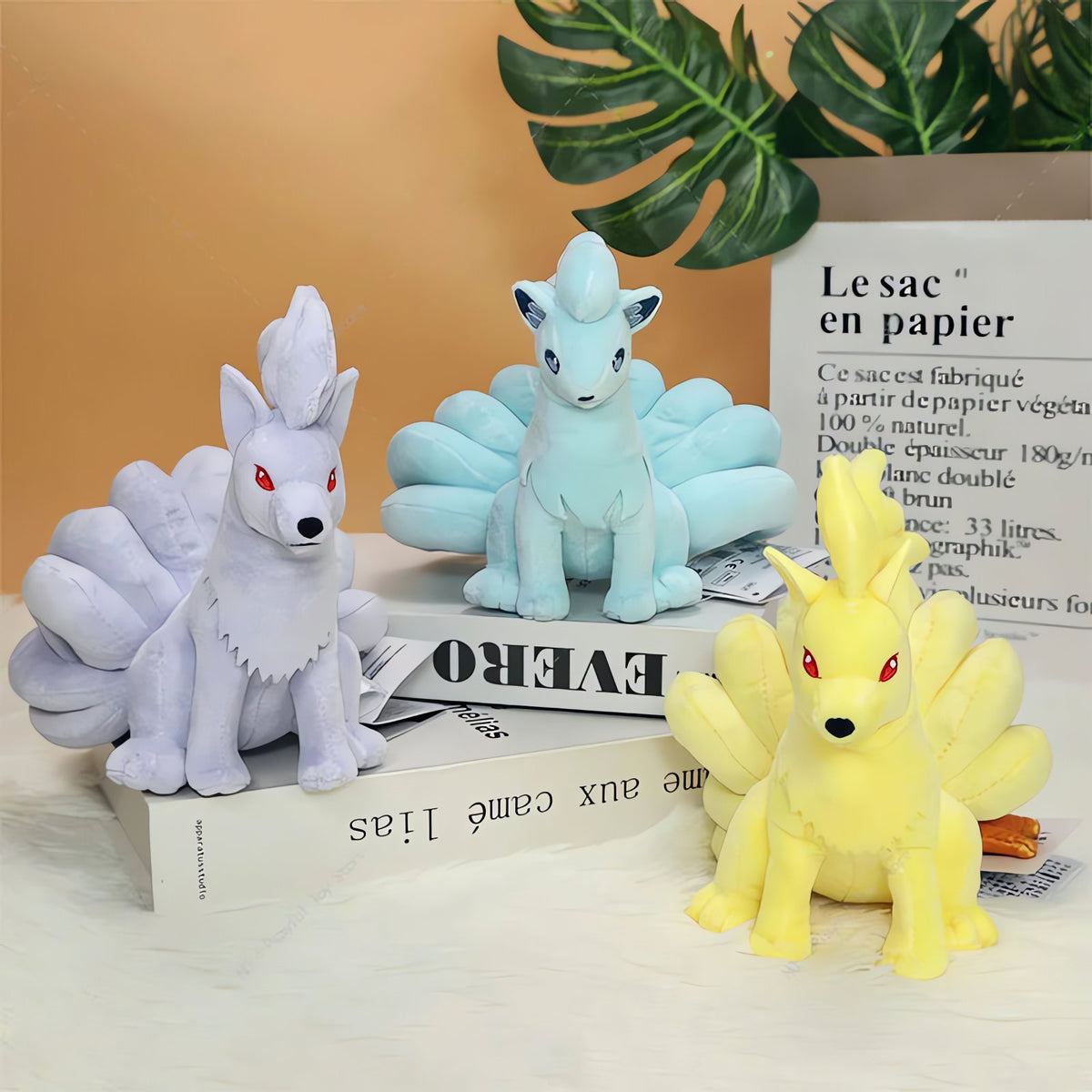 Ninetales plush toy, 15cm – photo 2