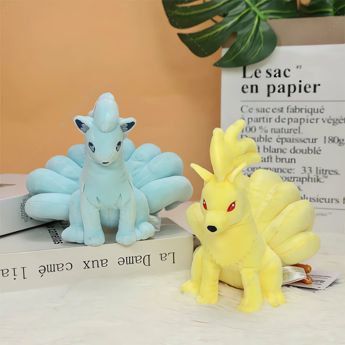 Ninetales plush toy, 15cm – photo 3