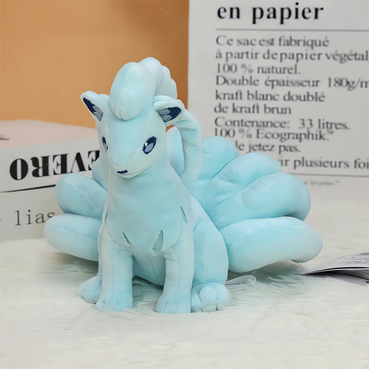 Ninetales plush toy, 15cm – photo 4