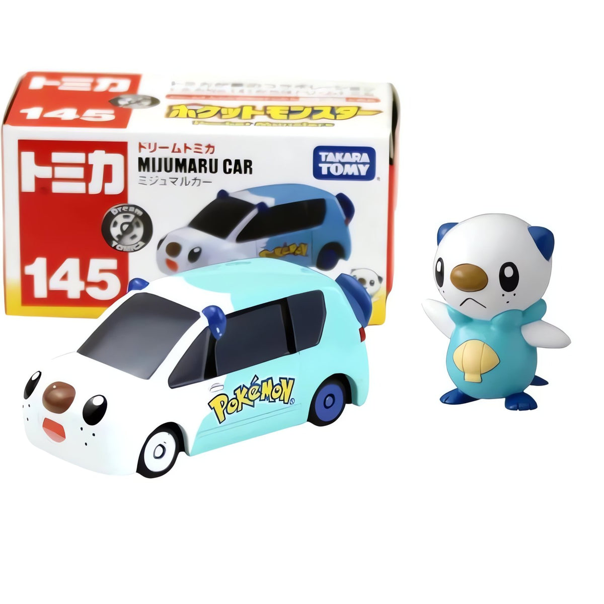 Oshawott figure and toy car set – Car and Figure Only