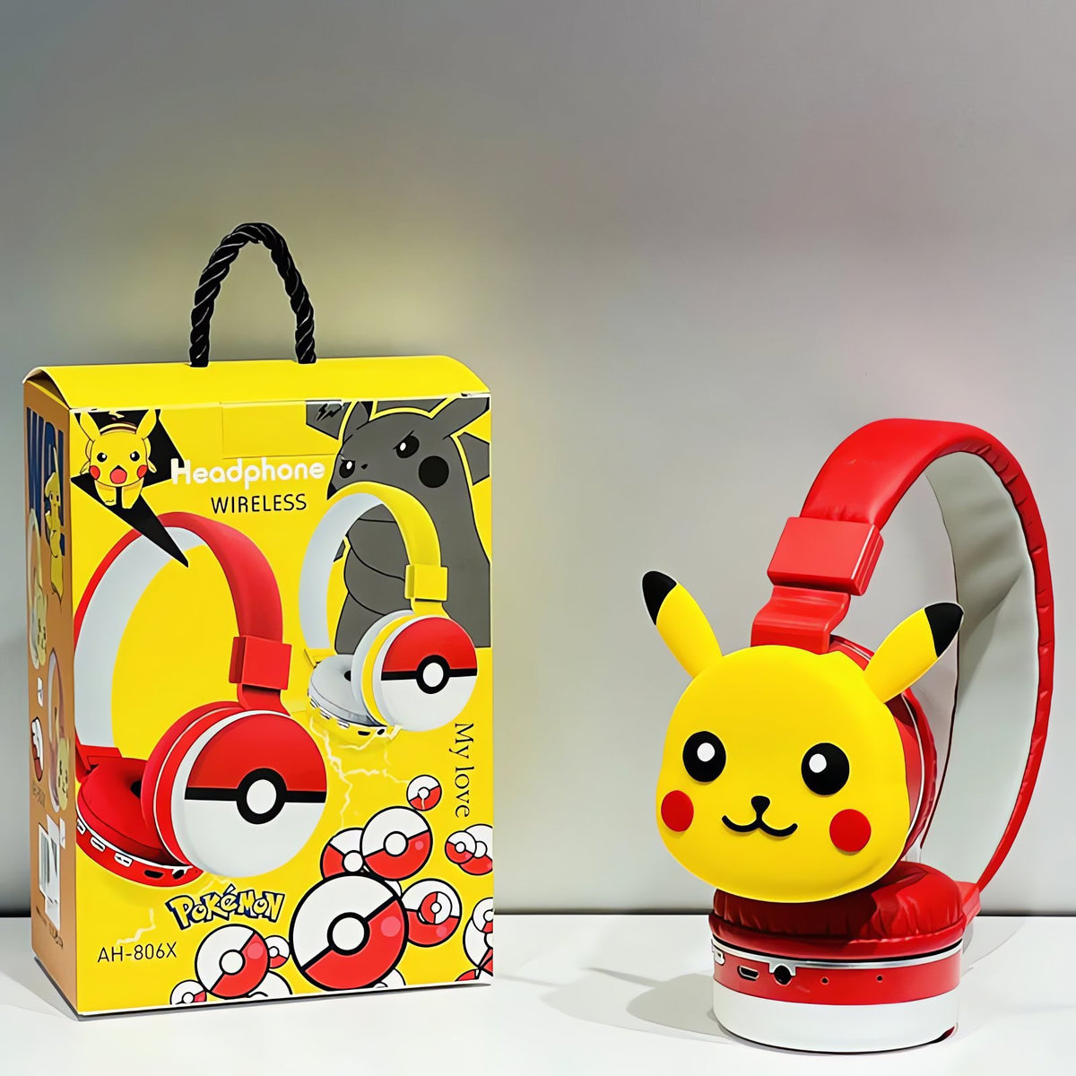 Pikachu 3D Bluetooth headphones for kids – photo 7