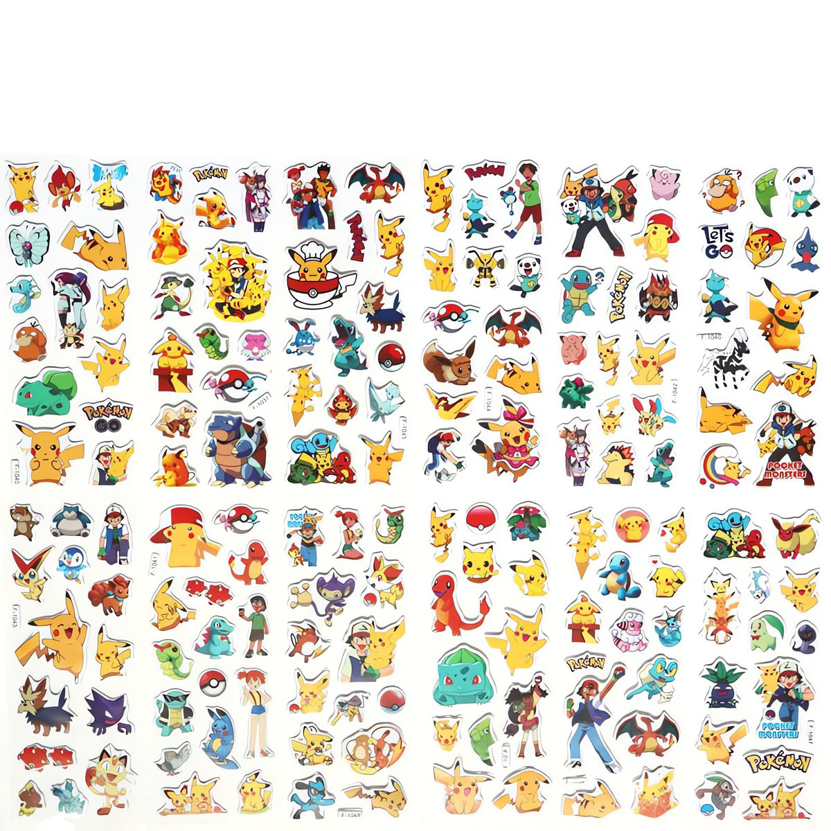 Pikachu 3D sticker sheets – photo 5