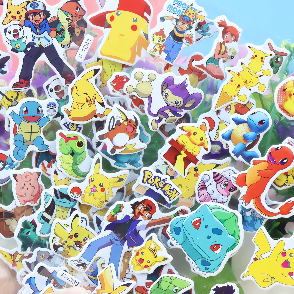 Pikachu 3D sticker sheets – photo 6