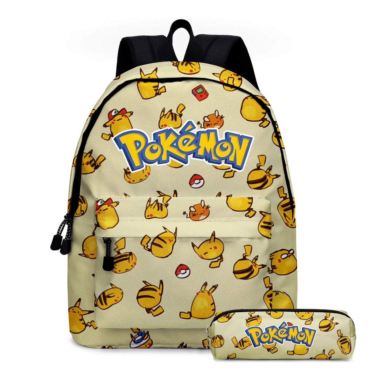 Pikachu backpack with matching pencil case – 6