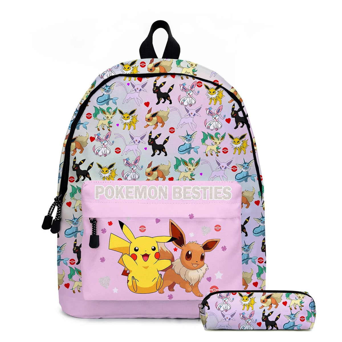 Pikachu backpack with matching pencil case – 7