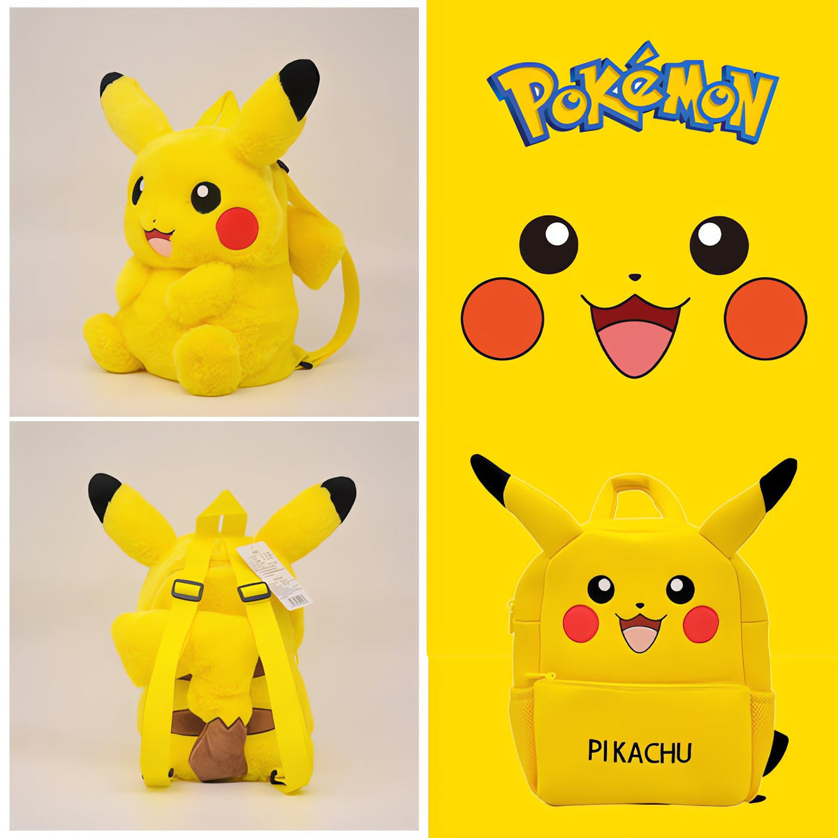 Pikachu backpack for children – photo 2