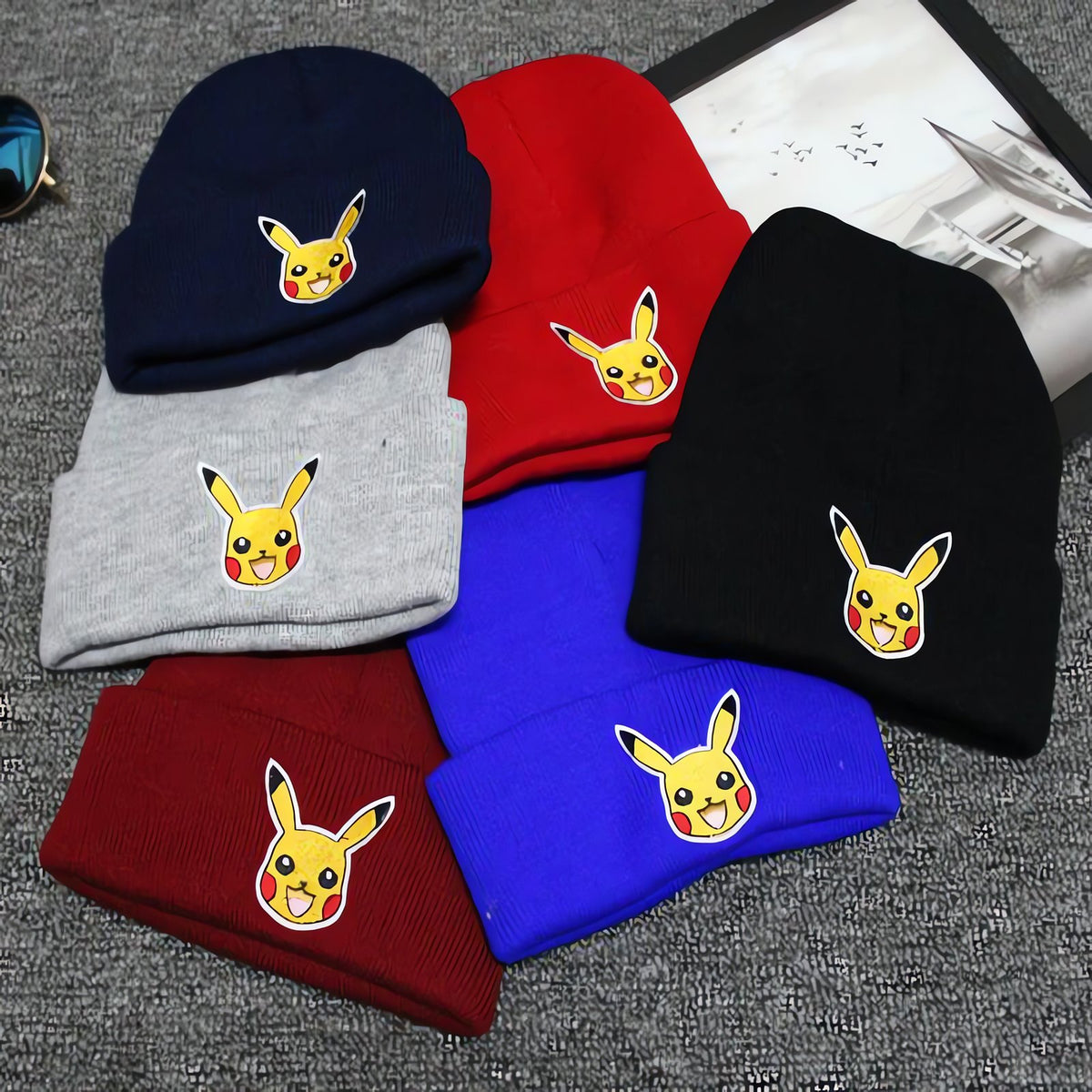Pikachu unisex beanie hat – photo 2
