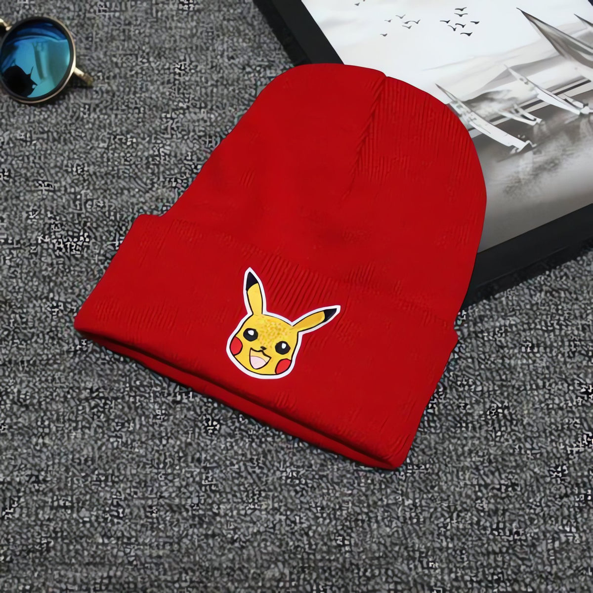 Pikachu unisex beanie hat – photo 4