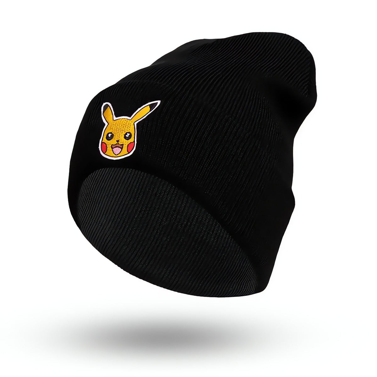 Pikachu beanie hat – Black