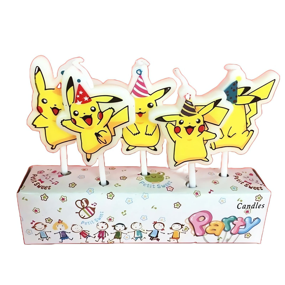 Pikachu Pokémon Birthday Cake Candles