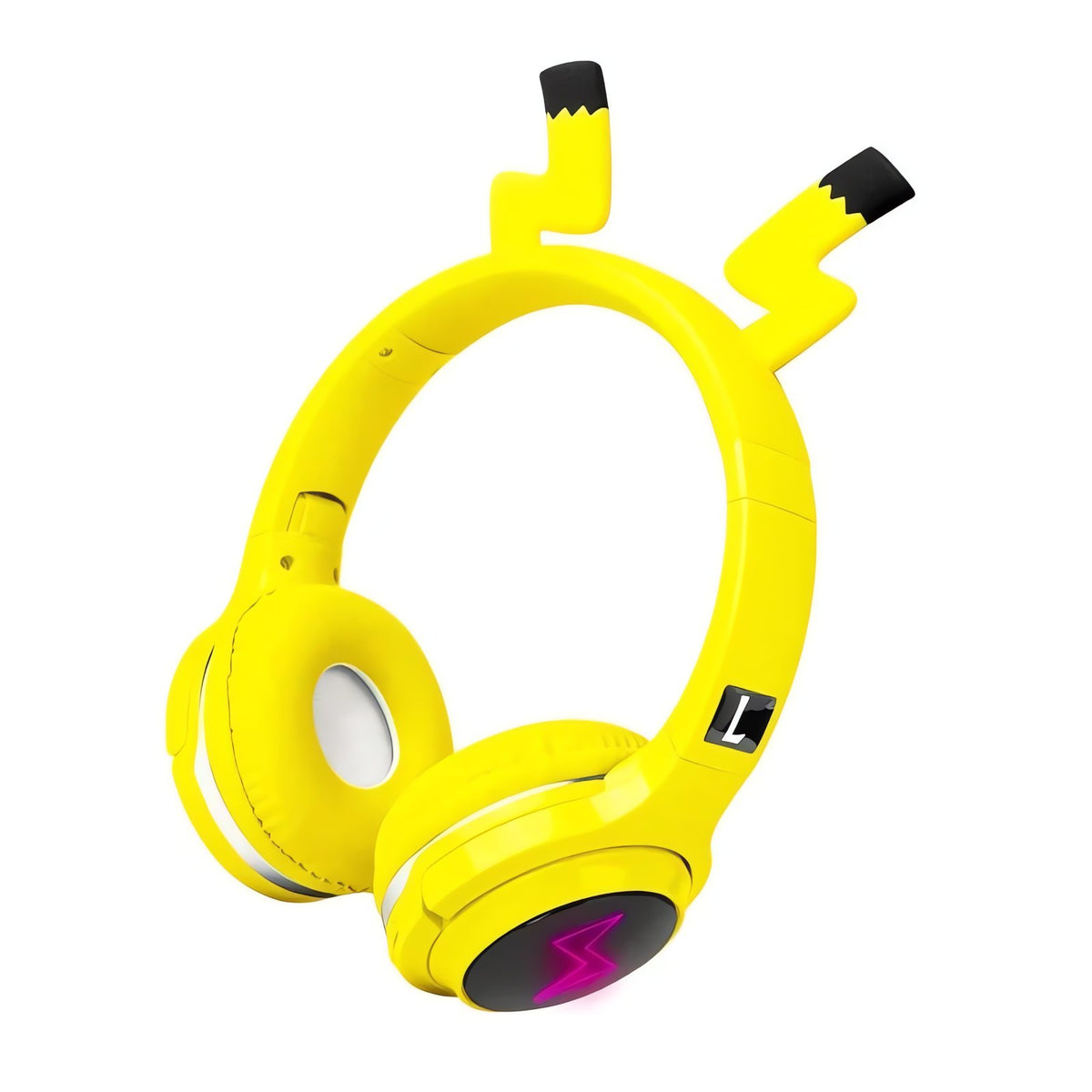 Pikachu Bluetooth headphones with ears