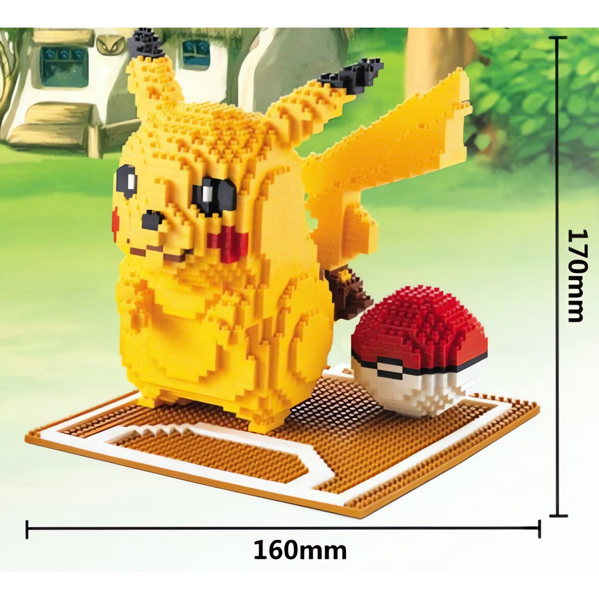 Pikachu building block set, 1,260 pieces – photo 2