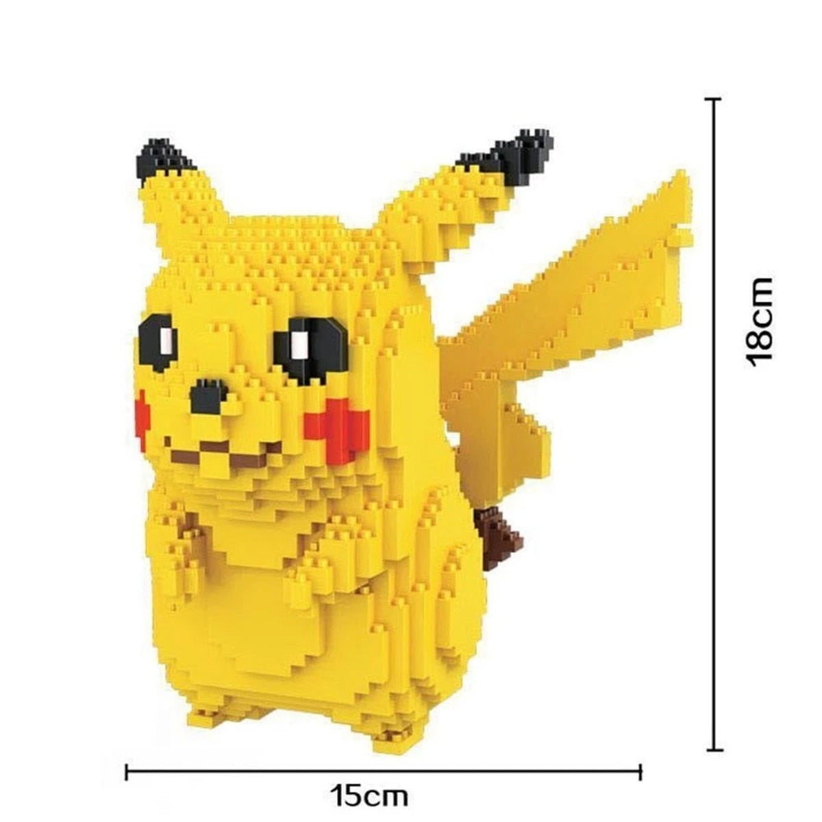 Pikachu building block set, 1,650 pieces – photo 2