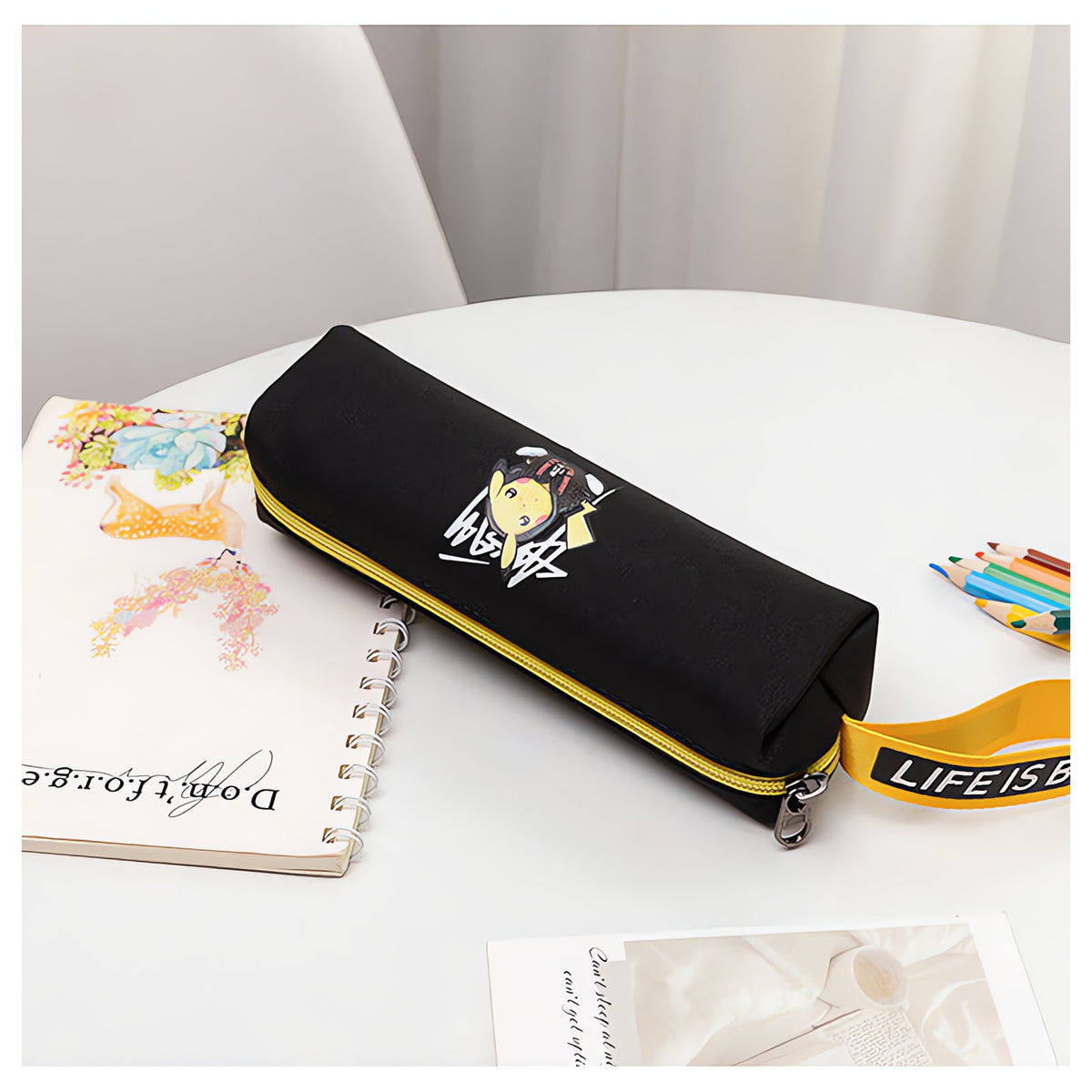 Pikachu canvas pencil case – photo 5