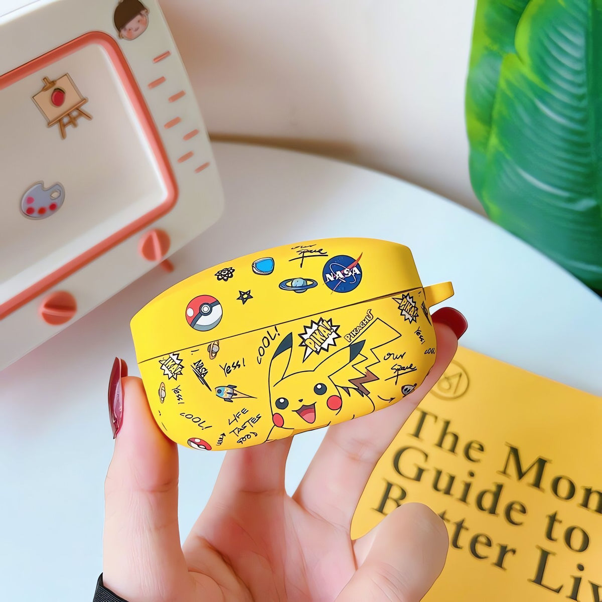 Pikachu case for Sony WF-1000XM4 earbuds