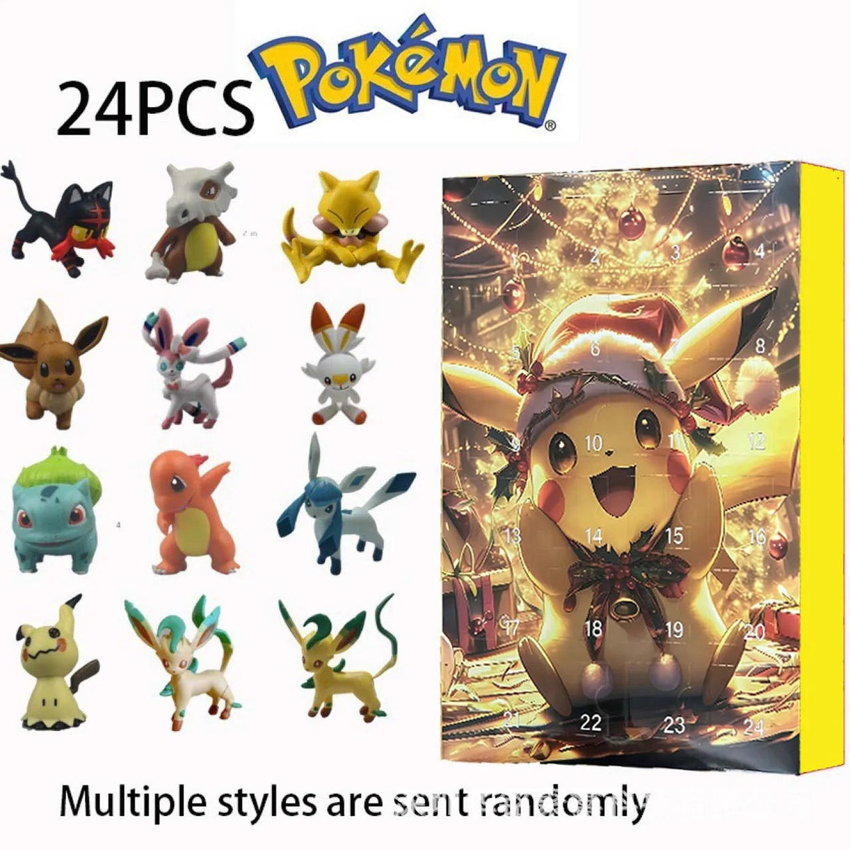 Pikachu Christmas advent calendar – Pikachu