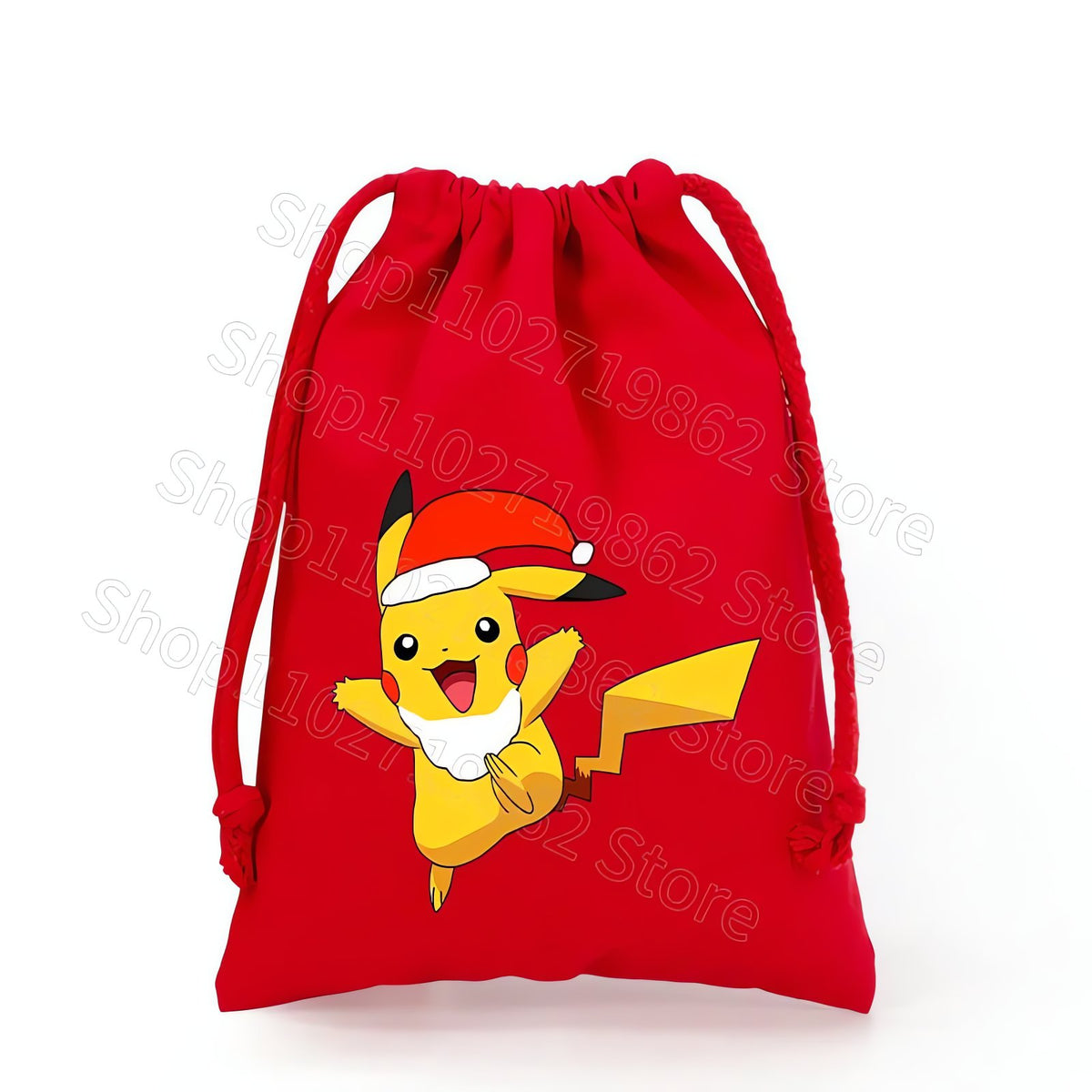 Pikachu Christmas drawstring gift bag – CWJL2308