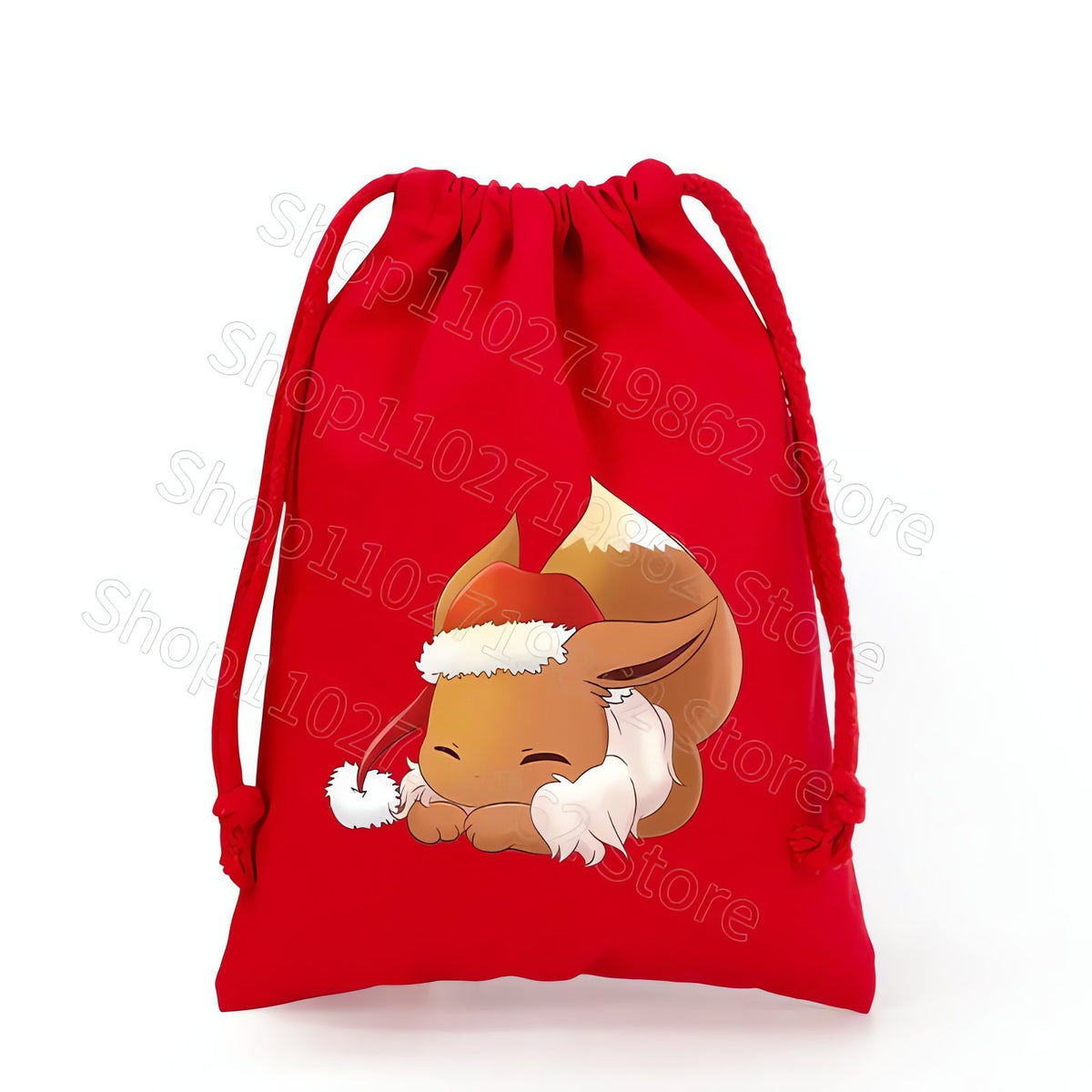 Pikachu Christmas drawstring gift bag – CWJL3014