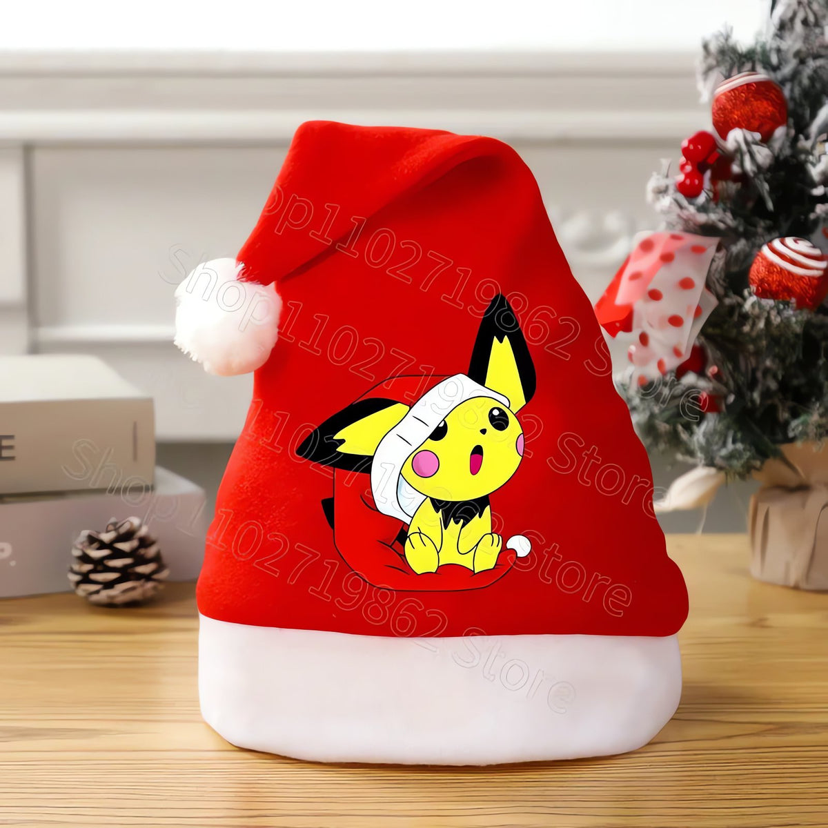 Pikachu Christmas hat – CWJL3002