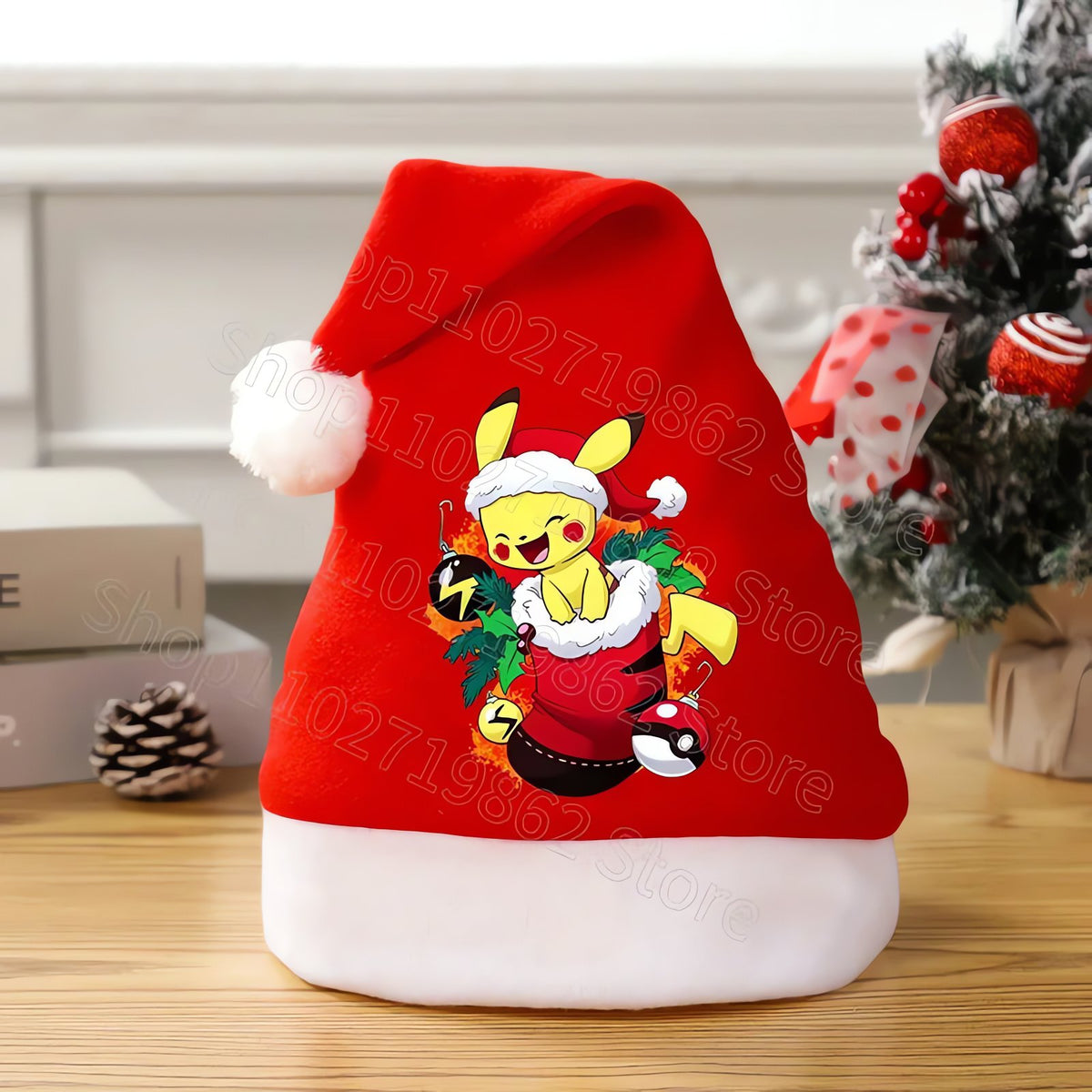 Pikachu Christmas hat – CWJL3005