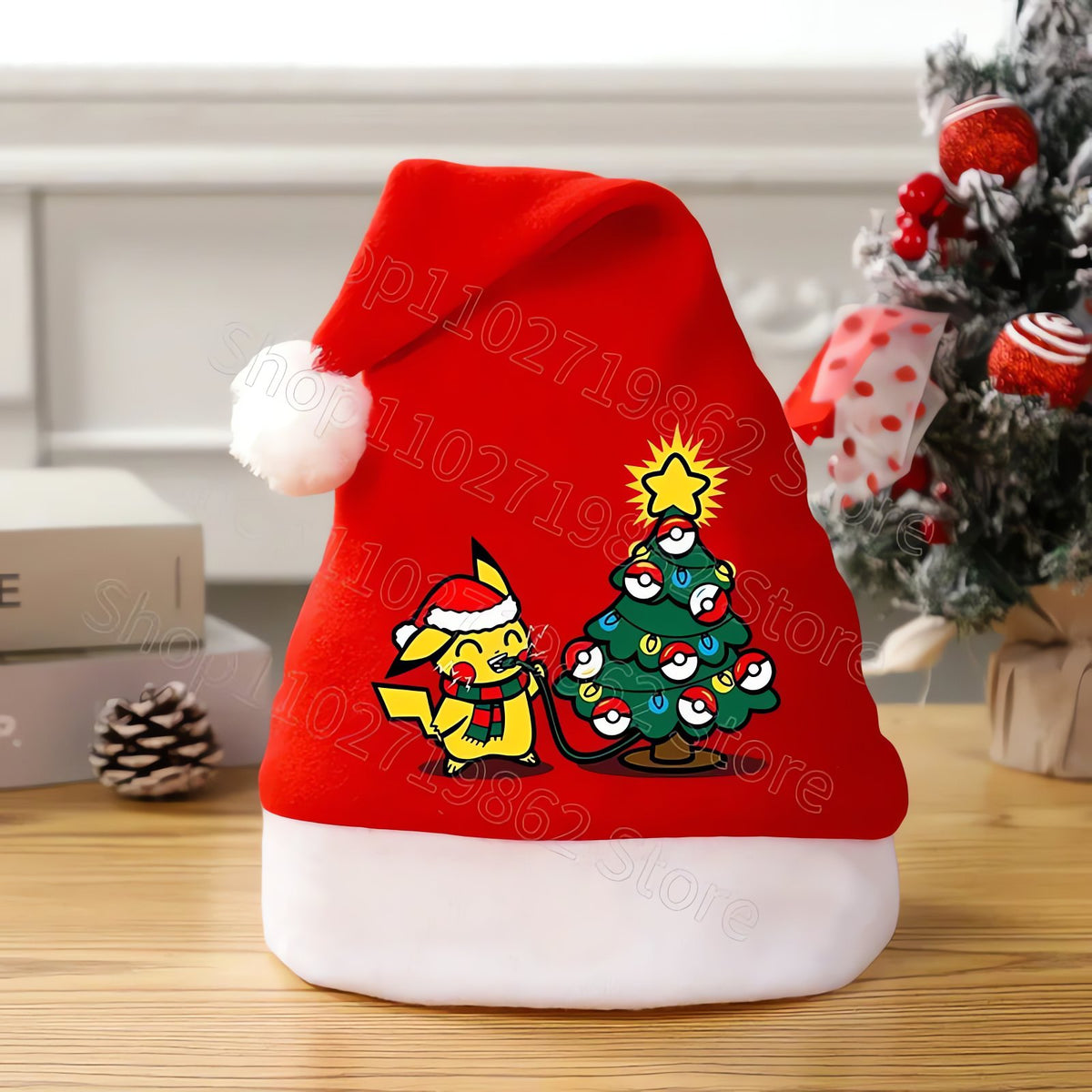 Pikachu Christmas hat – CWJL3016