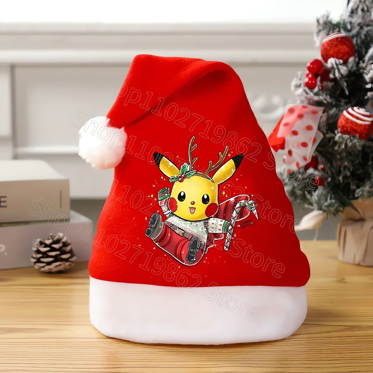 Pikachu Christmas hat – CWJL3038