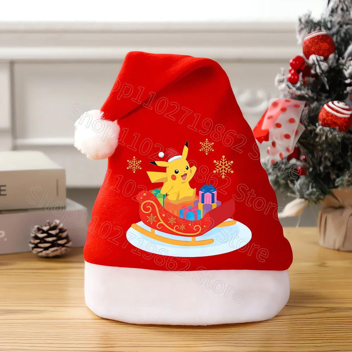 Pikachu Christmas hat – CWJL3039