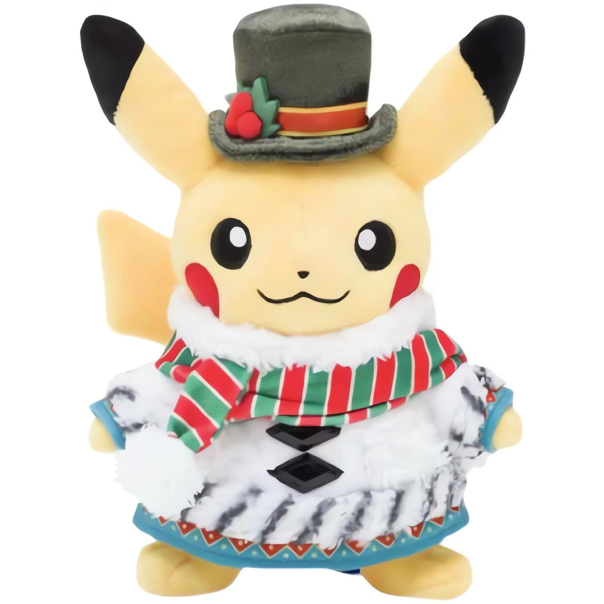 Pikachu Christmas plush toy in festive outfit – Pikachu Limited Edition 2
