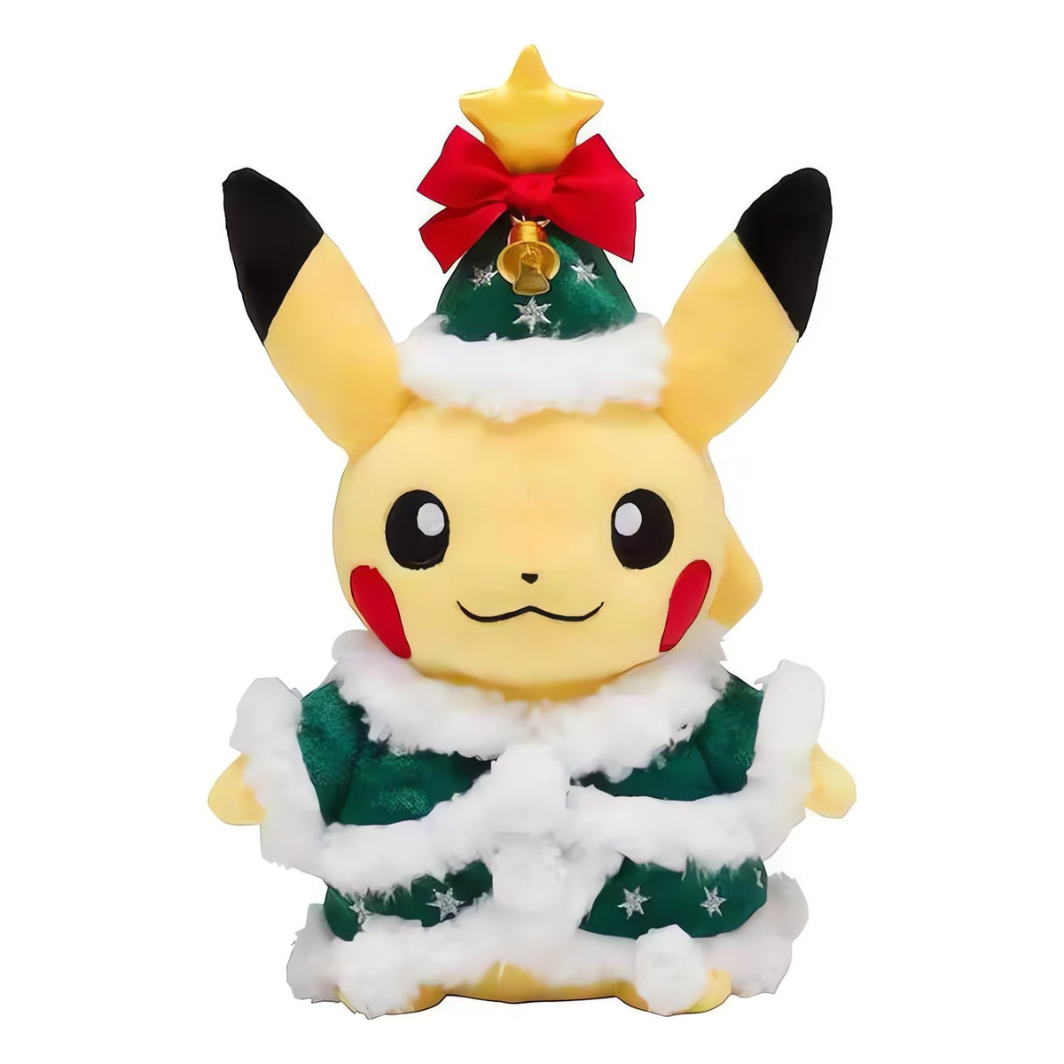 Pikachu Christmas plush toy in festive outfit – Pikachu Limited Edition 3