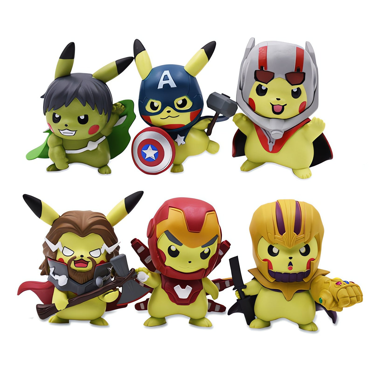 Pikachu cosplay figure, approx. 10cm
