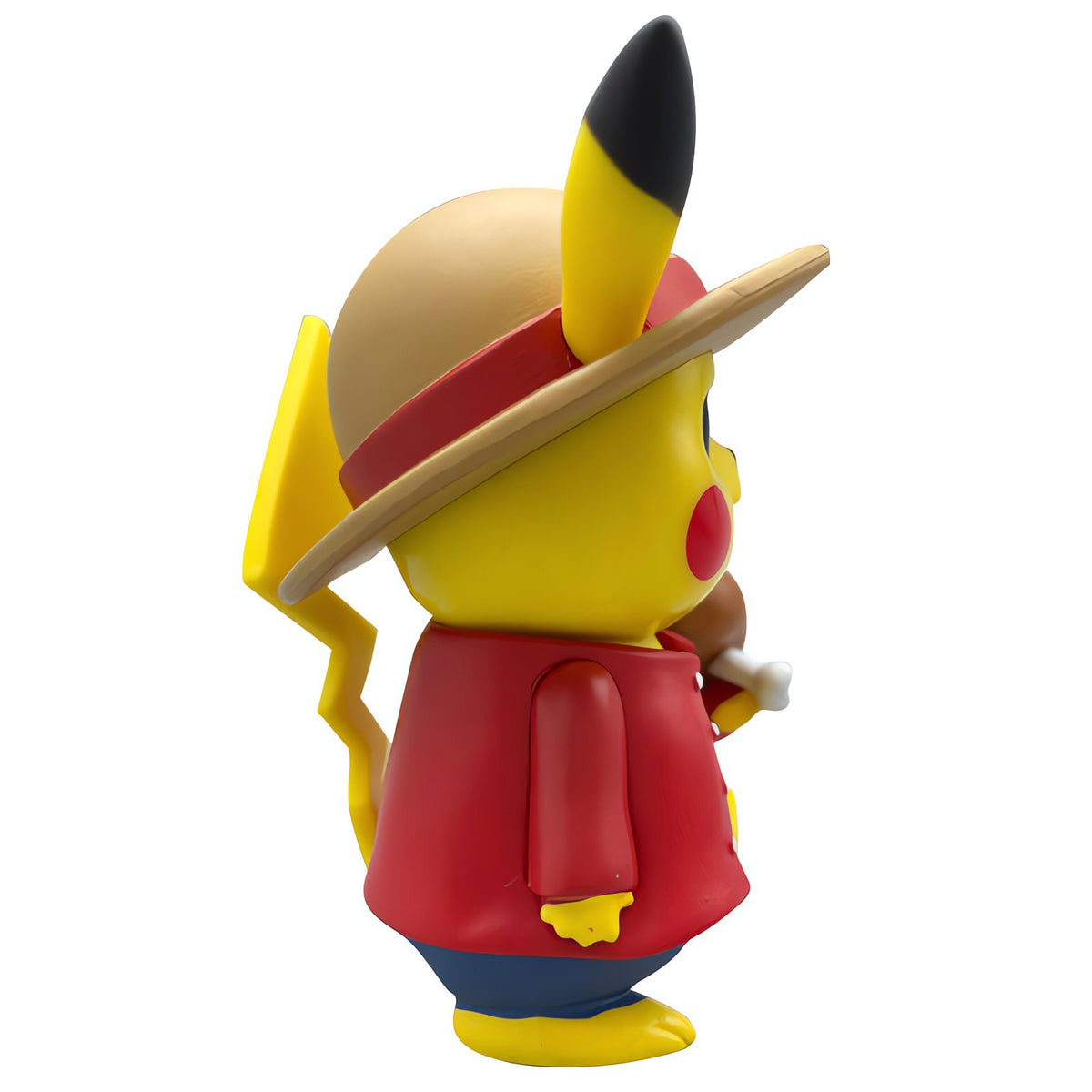Pikachu cosplay figure in a Monkey D. Luffy outfit – photo 9