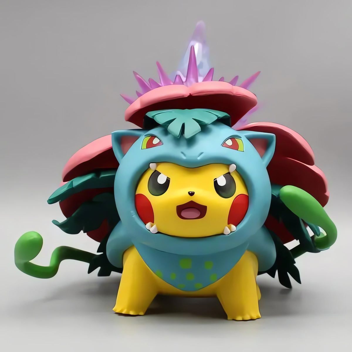 Pikachu cosplay figures in Pokémon costumes – Venusaur 17cm
