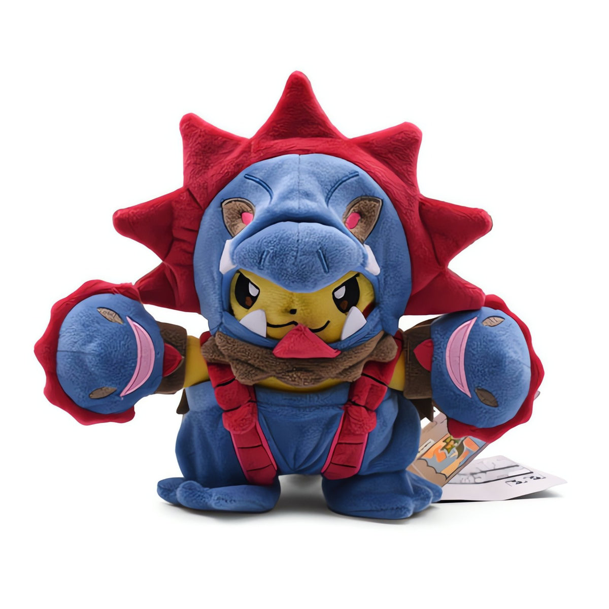 Pikachu cosplay plush toy dressed as Hydreigon or Tyranitar – 18-20cm Hydreigon