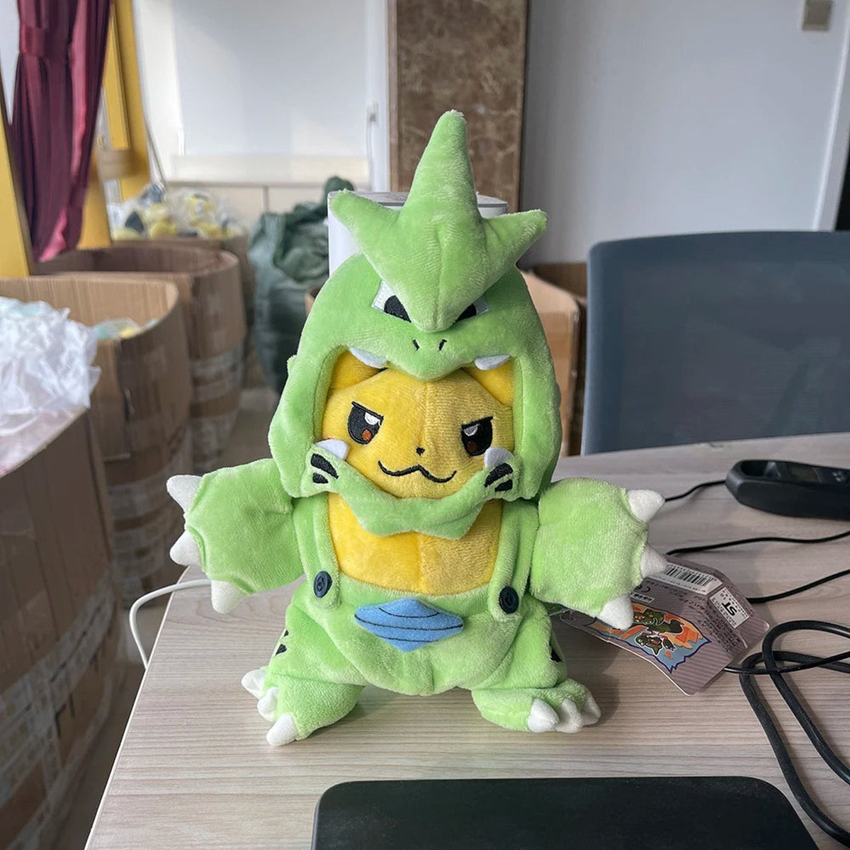 Pikachu cosplay plush toys in Pokémon costumes – photo 3