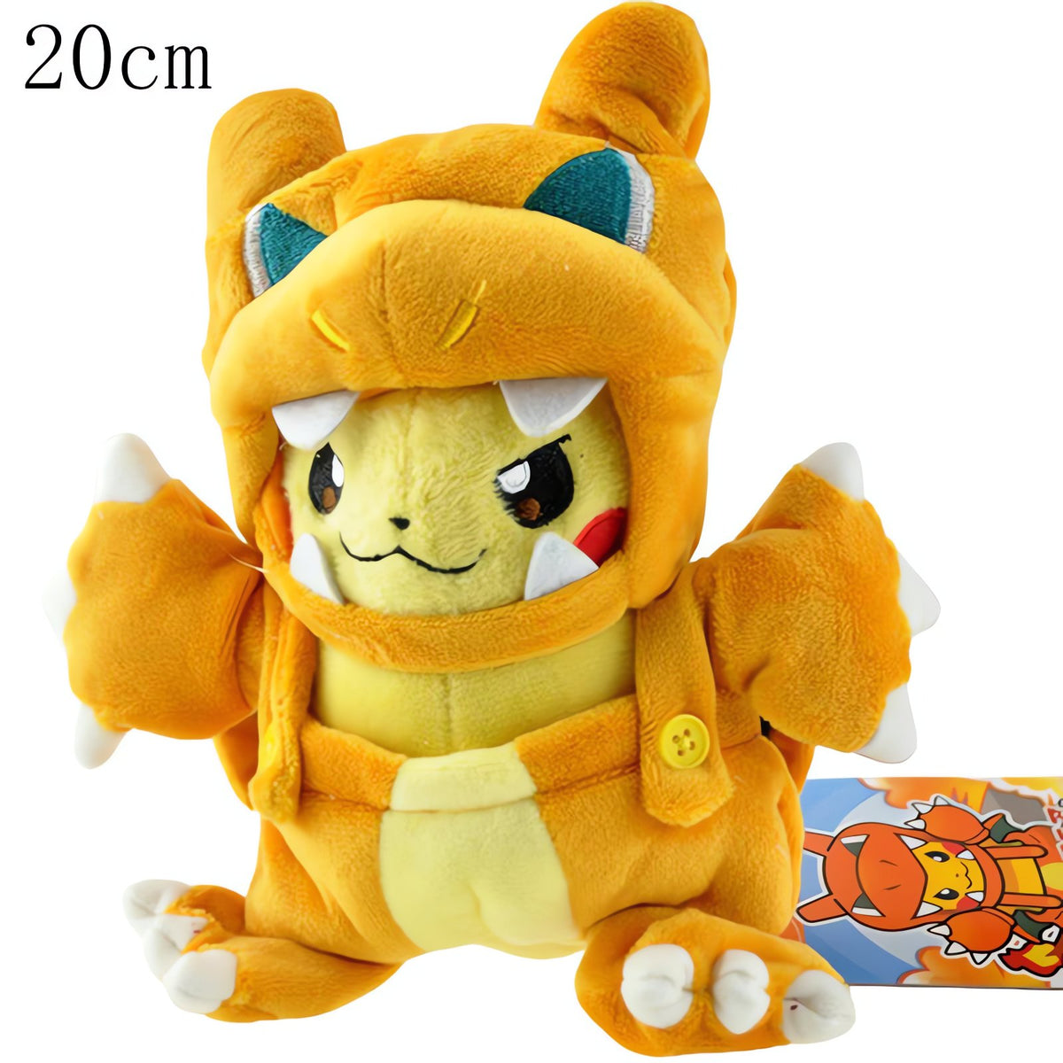 Pikachu cosplay plush toys in Pokémon costumes – Charizard 20cm