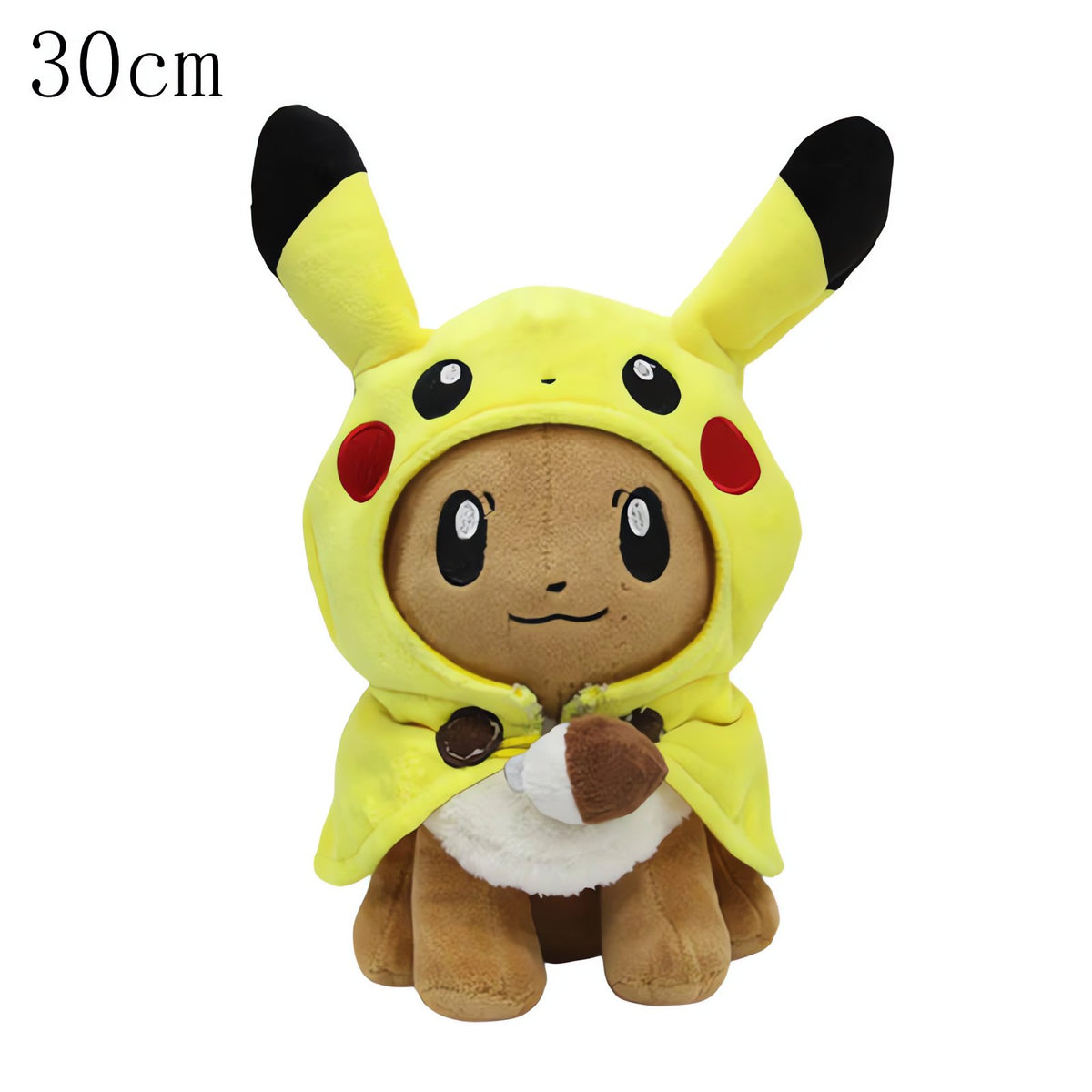 Pikachu cosplay plush toys in Pokémon costumes – Eevee 30cm