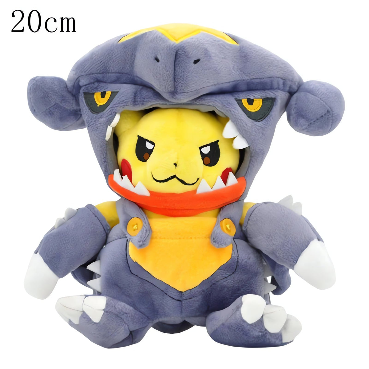 Pikachu cosplay plush toys in Pokémon costumes – Garchomp 20cm