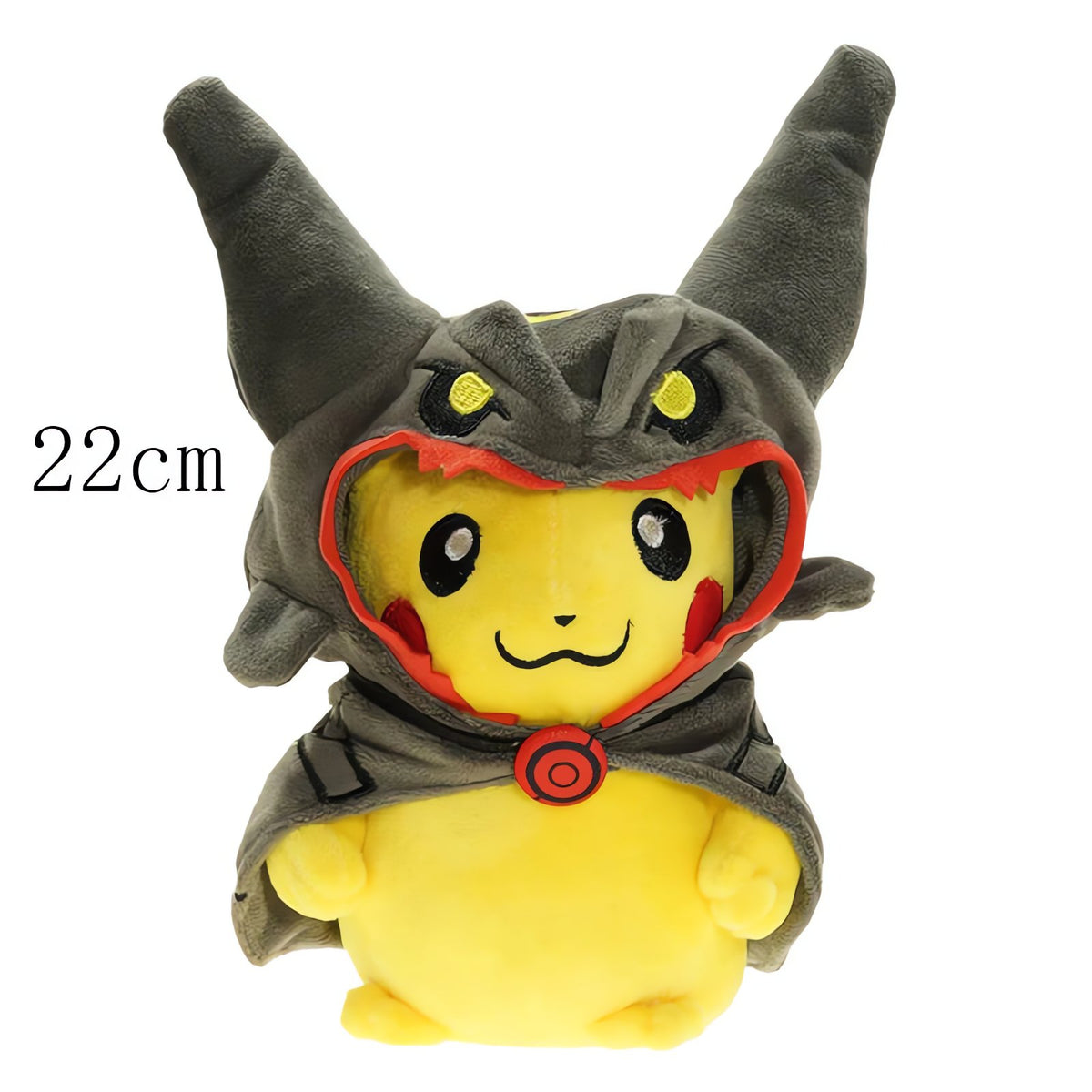 Pikachu cosplay plush toys in Pokémon costumes – Rayquaza Black A 22cm