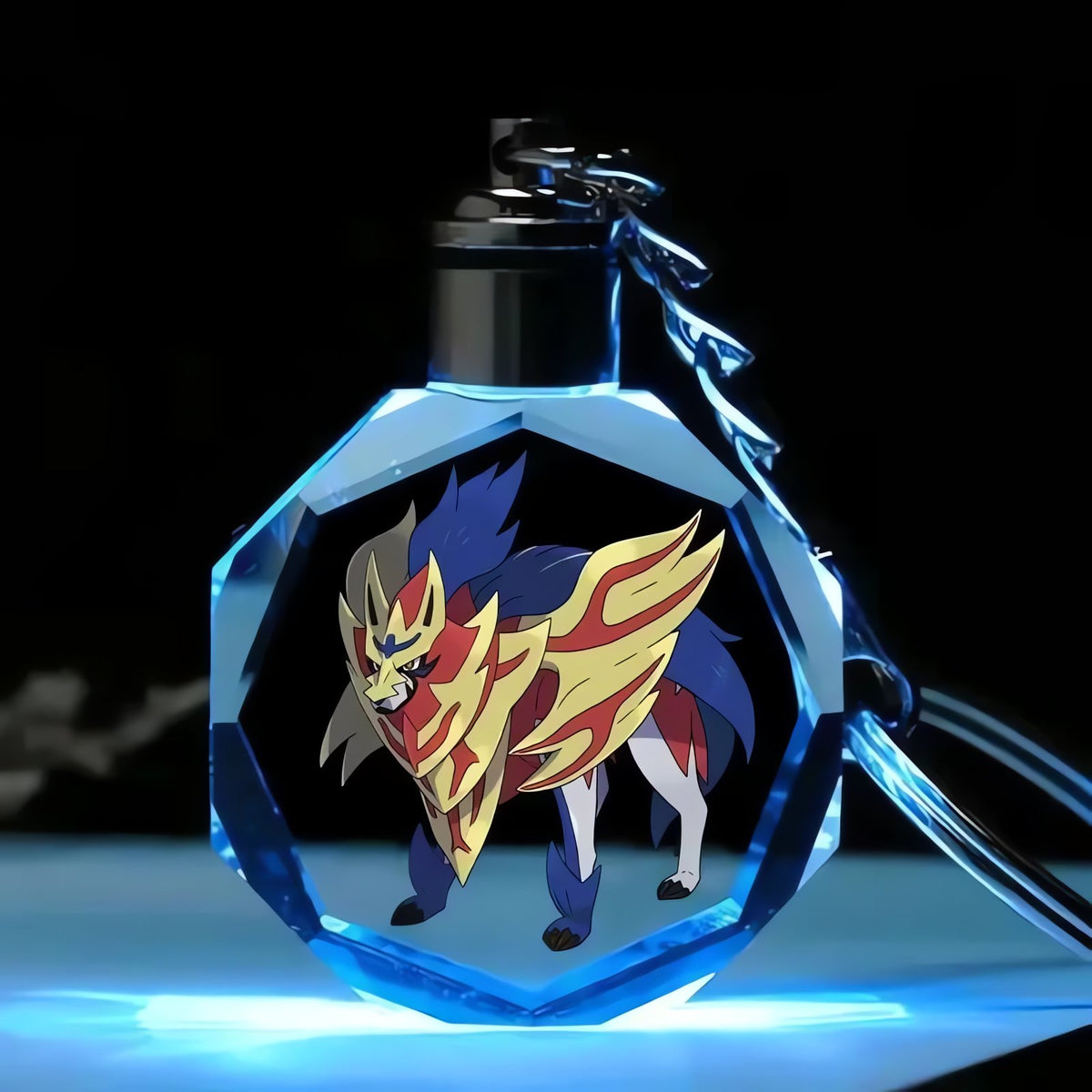 Pikachu crystal keyring – A