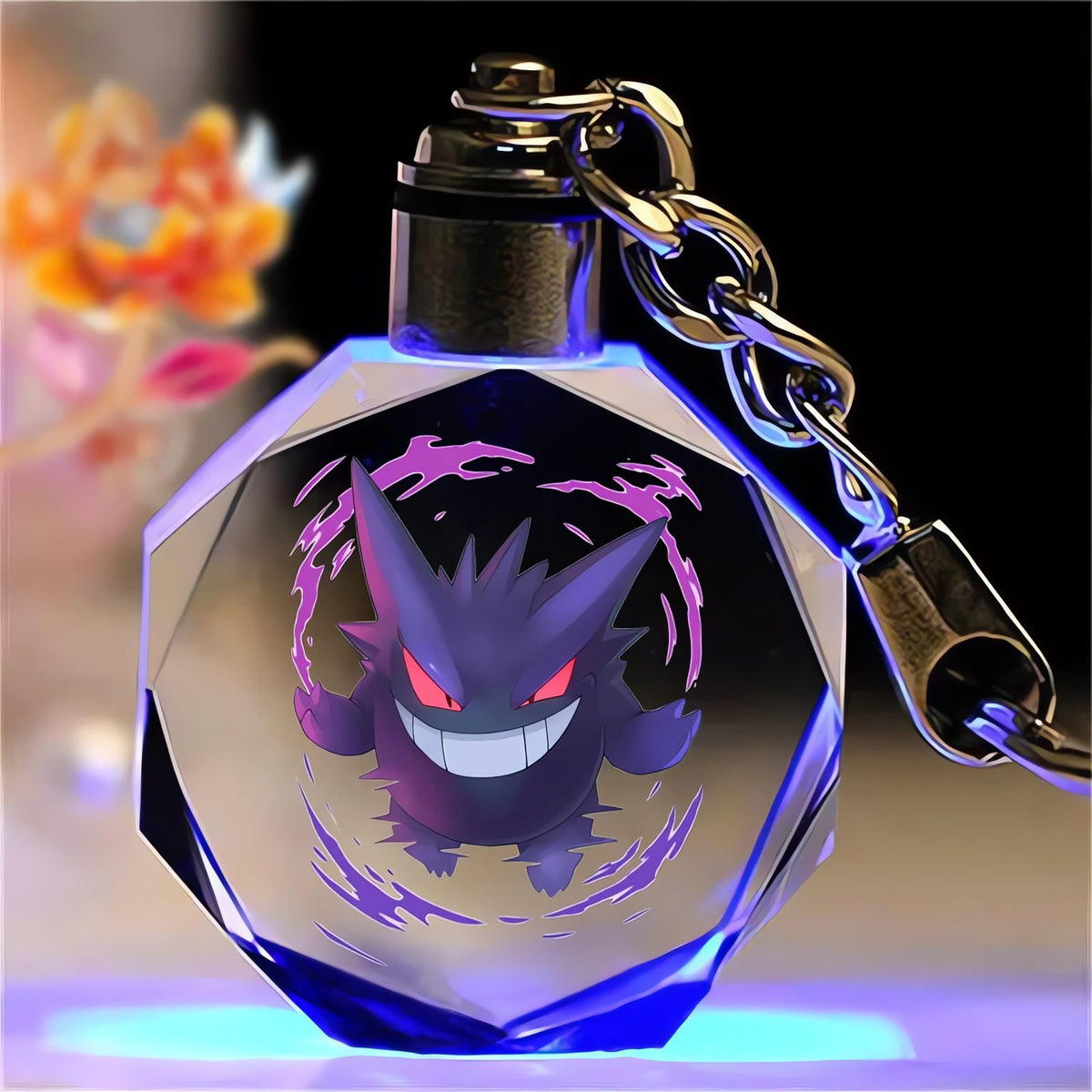 Pikachu crystal keyring – B