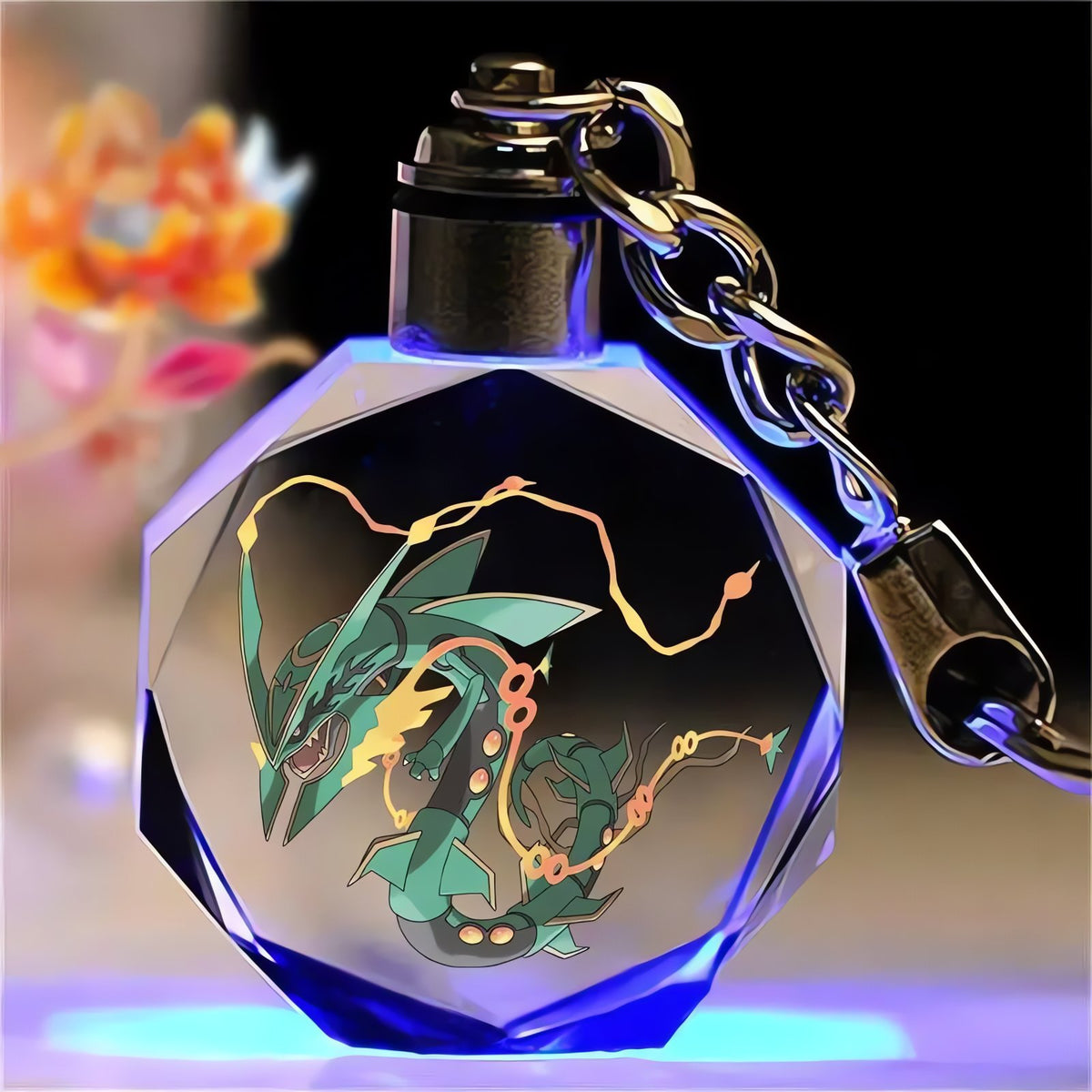 Pikachu crystal keyring – D