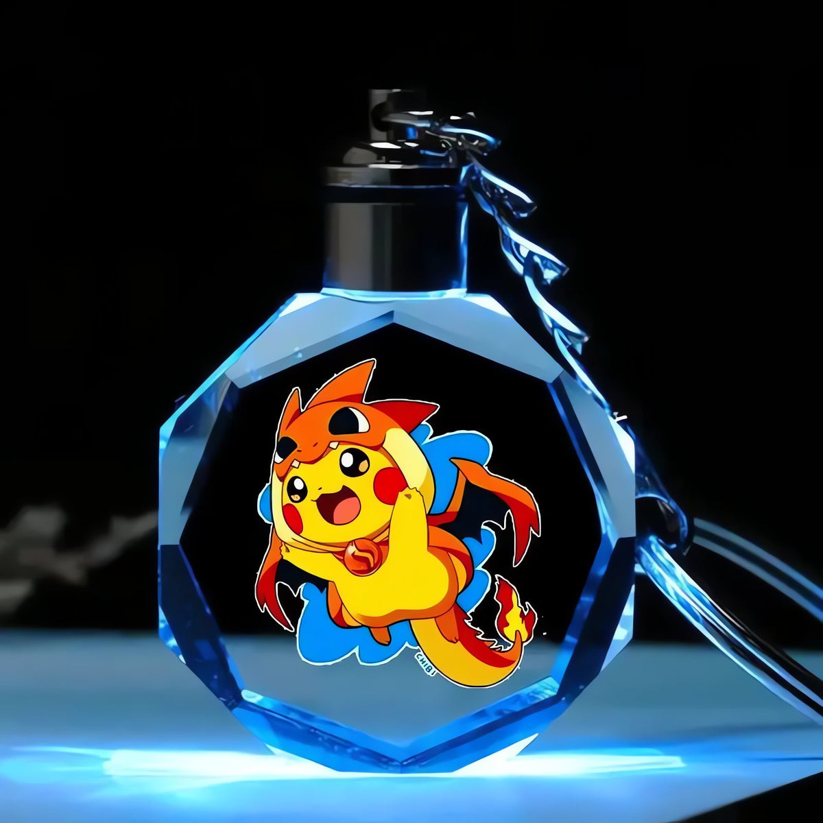 Pikachu crystal keyring – Pikachu 10